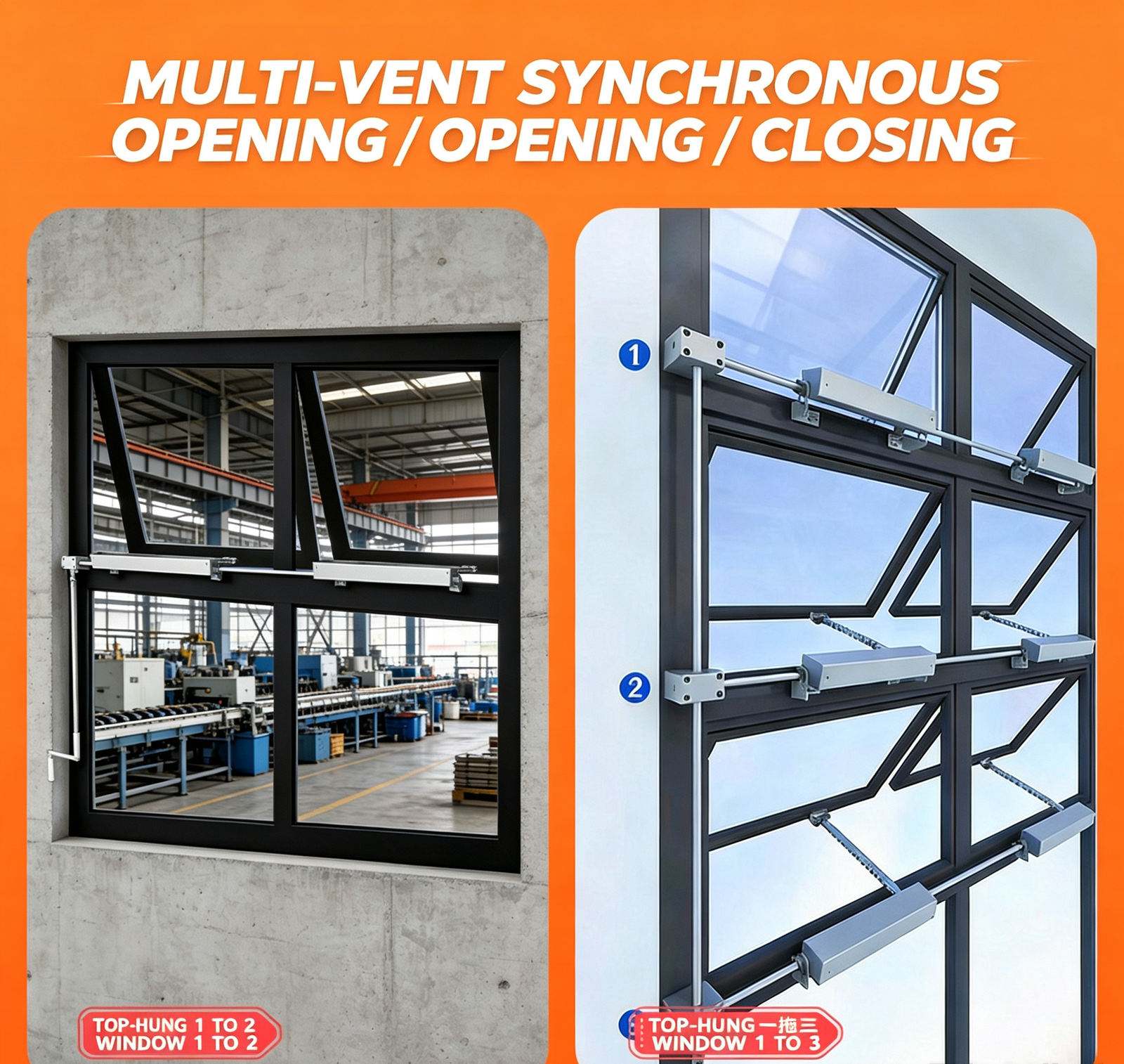 Manual Chain Winder for Smoke Vent Window - Image 2